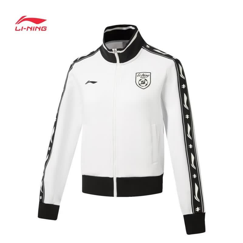 LI-NING Women s Soccer Series Soft Stand-Collar Cardigan L