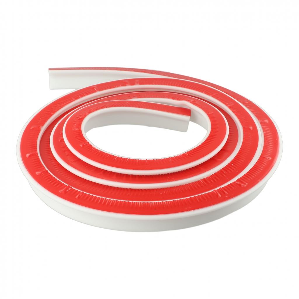 Waterproof Rubber Shower Barrier Strip Keeps Water Contained 50 300cm Length