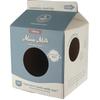 Fuji Boeki Cat Cute Scratching House Cardboard House Milk Carton Shape Width 33 X Depth 33 X Height Load Capacity 49193 48.5cm