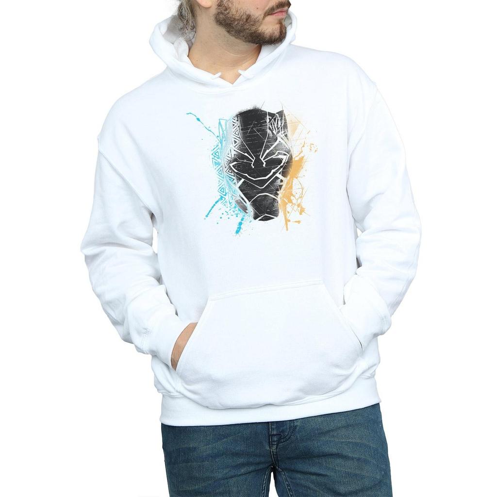 Marvel Mens Black Panther Splash Hoodie