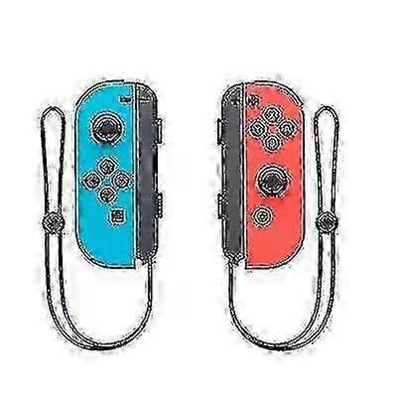 For Joypad (l/r)for Nintendo Switch Controller - Left And Right Wireless Remote With Wrist Strap