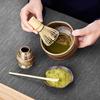 Pokalotea Matcha Tea Set 9-Piece Tea Utensils, Matcha Bowl, Whisk, Scoop, Lid, Sifter, Cloth, Caddy, Glass Teapot. Matcha Powder Sold