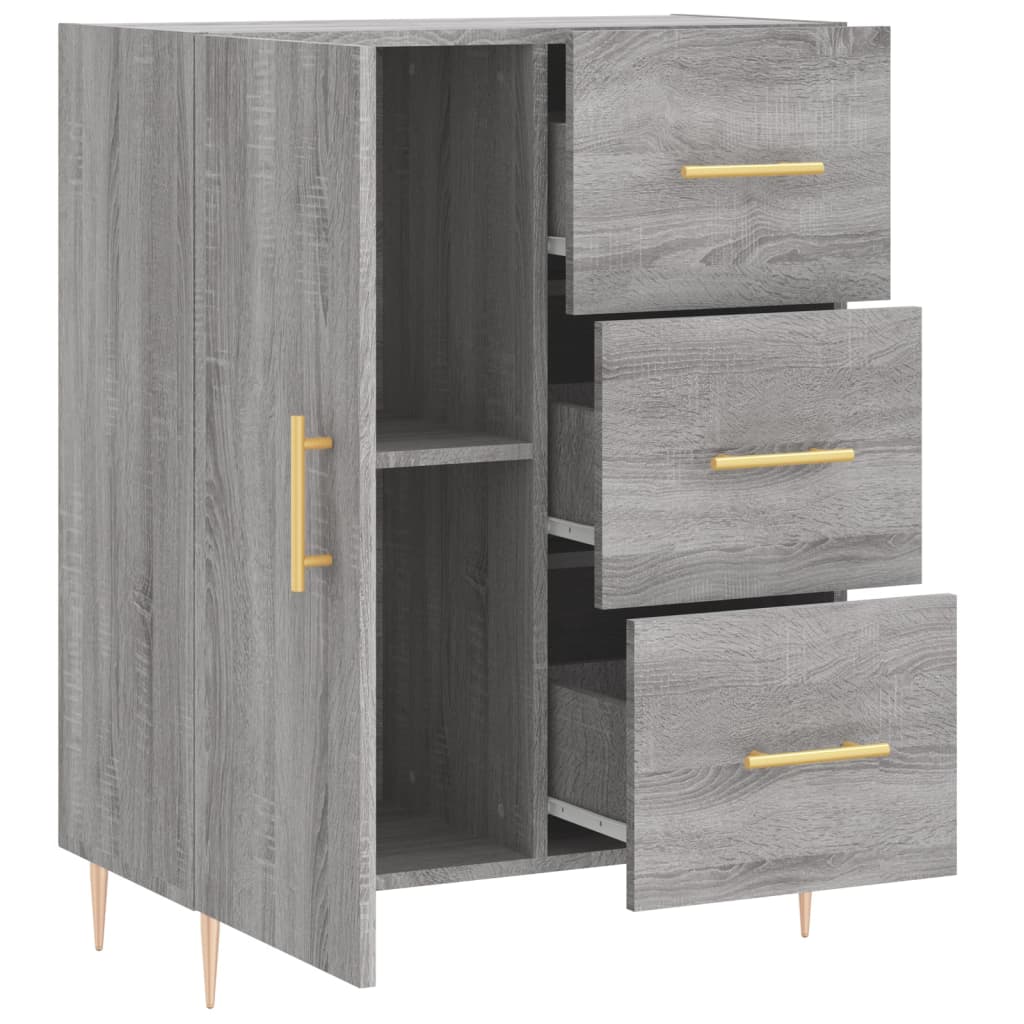 Sideboard Gray Sonoma 69.5 x 34 x 90 cm Particleboard