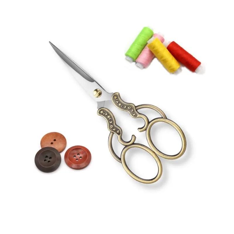 Retro Cross Scissors Household Small Scissors