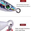 Sea Fishing Metal Lure, 5-color Hook, Iron Plate Fake Lure, Night Light Lure, Biomimetic Lure, Fishing Gear