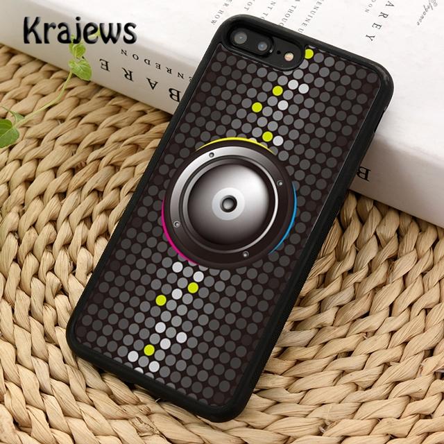 Krajews Massive Music Speakers Phone Case Cover For IPhone 18 17 Air 16 15 14 plus 11 12 13 pro max coque Shell Fundas