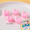 5pcs Cherry Candles Birthday Cake Decorationscherry Birthday Candlesdesserts Baking Decorations