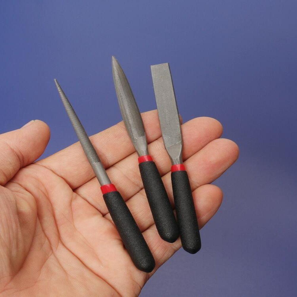 Carpentry Tools Needle Flat File Hand Tool Needle Filing Set Small Steel Files  Stone
