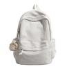 Retro Student Schoolbag Campus Backpack Large Capacity Lightweight Backpack