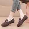 Women's Plush Lined Flat Shoes,Solid Colour Winter Warm Slippers,Warm Outdoor Flat Shoes