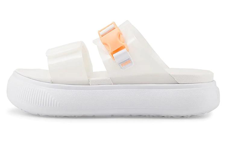 Сандалии PUMA Suede Mayu Pop White Fizzy Melon Женские 384433-02 35.5