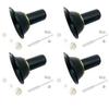 [Deepa Ribusu] XJR400 Carburetor Diaphragm Set of 4 4HM XJR400R 1993-2000 Repair Repair Piston Compatible Product [Parallel Import Goods]