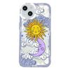 Cute Cartoon Sun Moon Face Phone Case for IPhone 15 Pro Max 11 12 7 8 14 Plus SE2020 X XR MAX XS 13 Mini Soft Clear Cover Fundas