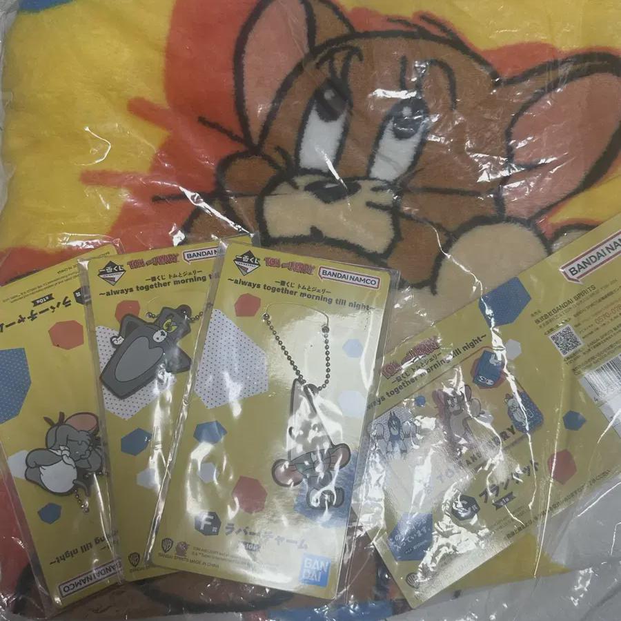 

Tom And Jerry Coogee Blanket, Set Of 3 Key Rings