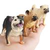 Oenux Dog Animals Model Husky Pug Pomeranian Rottweiler Chihuahua Action Figure Puppy Figurines PVC Cute Collection Toy Kid Gift