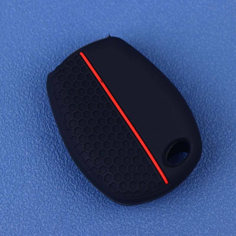 1Pcs Silicone Car Key Case Remote Car Key Cover Car Key Protector 2/3 Buttons Key Fob Cover Keys Accessories