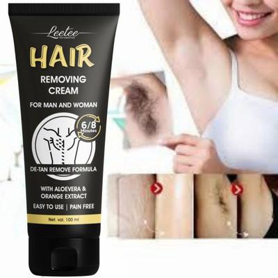 Enthaarungscreme für Frauen & Mädchen | Intimbereich | Seidig weiche Haut mit Aloe Vera Essenz | Für Beine, Achseln & Arme - 100 g (Aloe Vera)