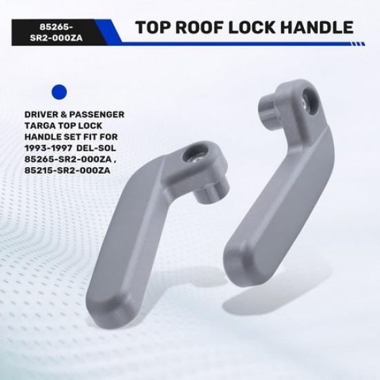 Passager & chauffeur Haut Serrure Poignée Set Compatible Avec pour 1993-1997