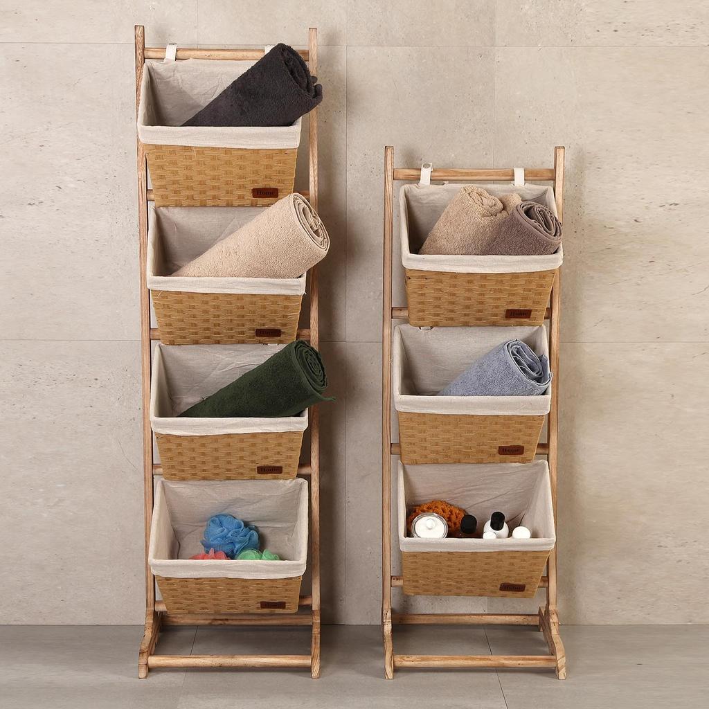 Koupelnový nábytek 3 košíky VERSA 22010051