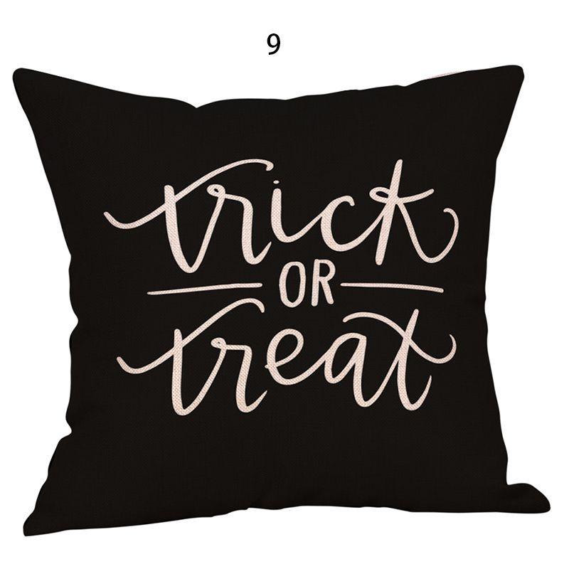 Luxurious Halloween Pillow Cover Fall Decor Pillow Case For Sofa And Waist Cushion