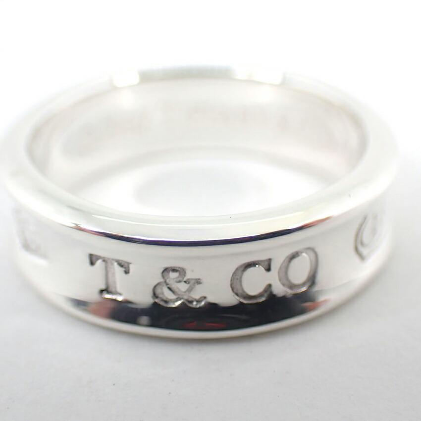 [Used] TIFFANY 925 1837 Ring / Size 16 / J87-6