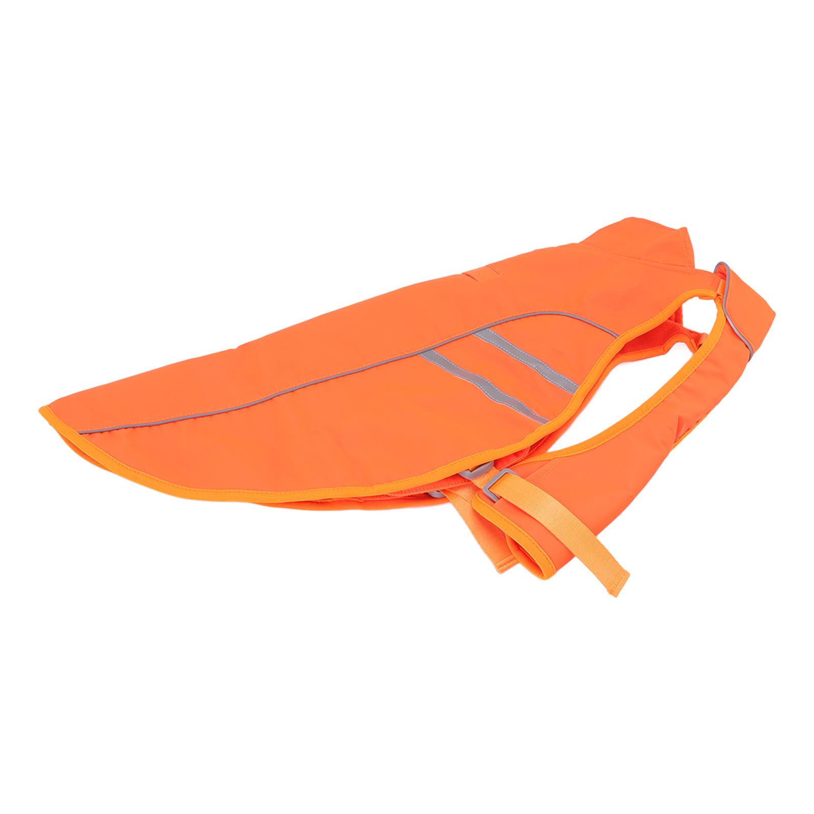 

Дощовик для собаки Світловідбиваючий Водонепроникний Вітрозахисний Жилет безпеки Дощова куртка для домашнього улюбленця цуценяти для прогулянок, походів S