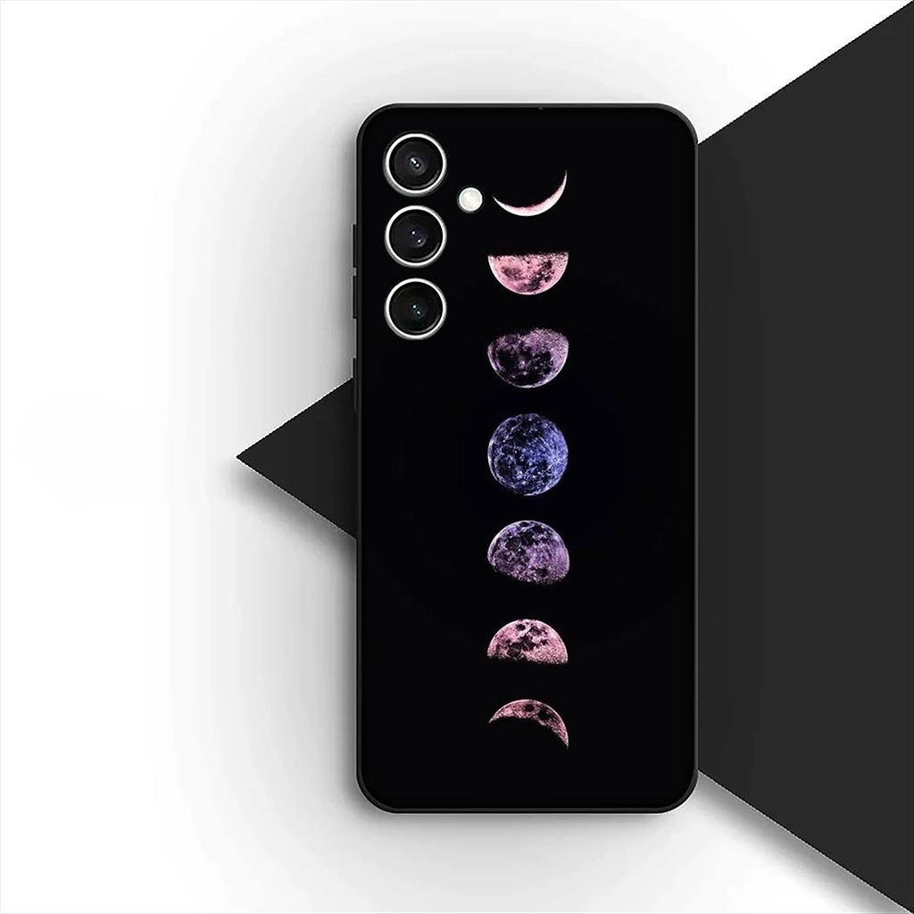 Phone Case Moon Astronaut Stars Art Casing for Apple iPhone 17 Air 12 13 Pro Max Mini ProMax XR 7 8 Plus X 7+ 8+ Funda Cover