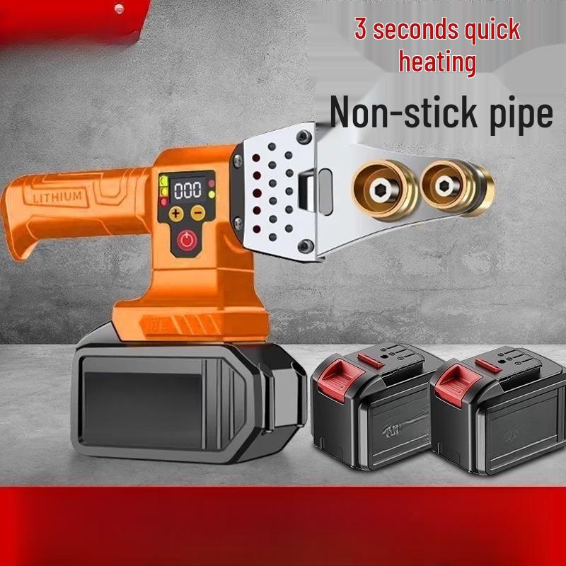 TURBOSUN 36V Sladdlös PPR-rör Varmförzinkningssvetsare CN-kontakt (adapter ingår)