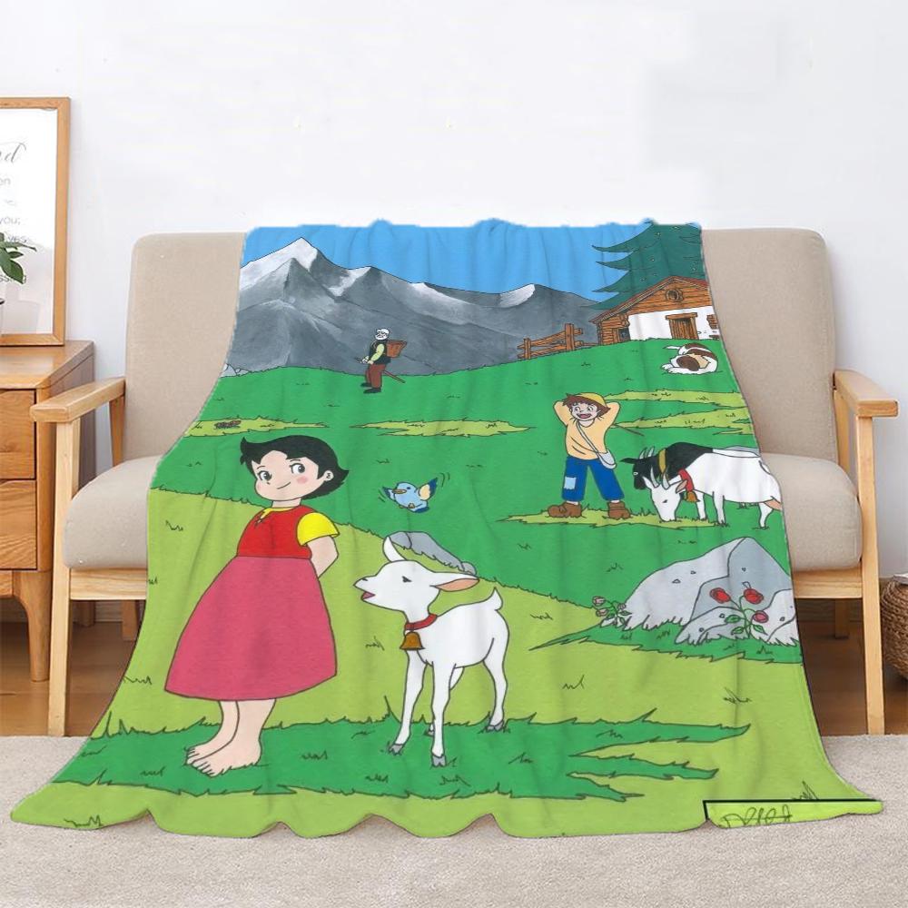 Heidi Throw Blanket Oversized 200x300 Beach Towel Luxury Blankets & Throws Home Interior Knitted Plaid Microfiber Bedding Knee &