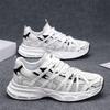 2025 autumn new fashion breathable versatile casual shoes men's shoes platform sports shoes mesh youth casual shoes