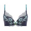 Triumph Premium Red Label Angel Slimline 0096 Wireless M008 Size E75 Bra(R) Bra, (Blue),