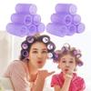 49Pcs/Set Self Grip Hair Roller with Clip Rat Tail Comb 4 Sizes No Heat Short Medium Long Hair Curler Women Girls Hair Styling Tools