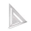 300 Mm Carpenter's Square In Anodized Aluminum - Double-sided Laser Graduations, 45°/90°