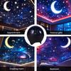 Rgb Night Lights Led Projector Light Starry Moon Galaxy Projection Lamp 5V Usb For Kids Present Christmas Gift Room Decorations