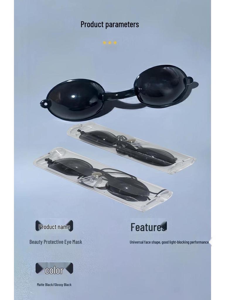 Silicone Eye Mask for IPL/Laser Treatment & Light Protection