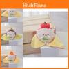 Adorable Magnetic Plush Keychain Doll Cute Fruit Character For Birthday Gift 10cm