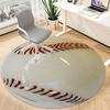1pc Baseball Chair Carpet for Office Non-Slip, Machine Washable Rug for Office, Room - Holiday Decor, Machine Made Yy251016139
