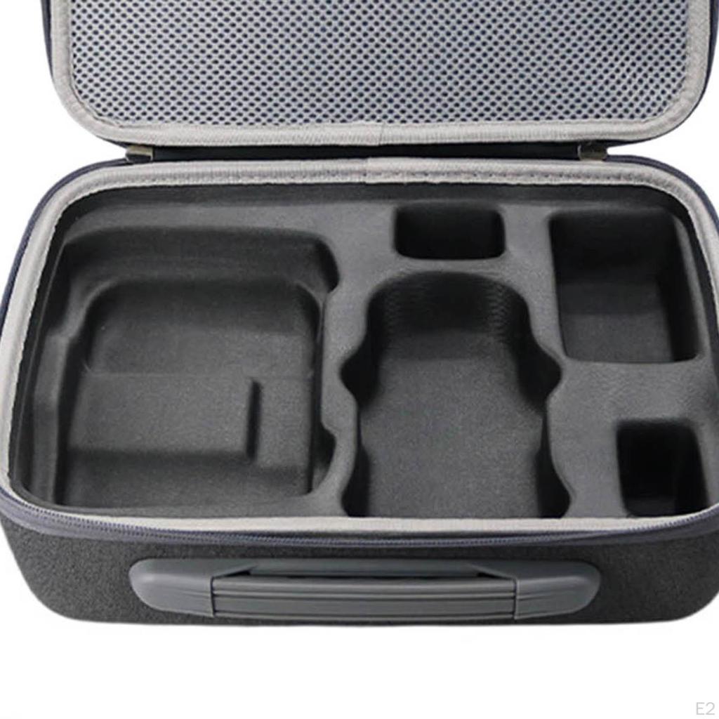 Carrying Case for 3 Adjustable Strap Large Capacity EVA Liner Gray Comfortable Handle