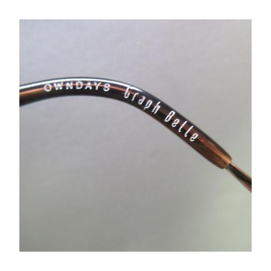 Used OWNDAYZ Graph Belle GB2032J 9A C2A Brown Glasses Glasses Used Frame Frame Prescription Popular Stylish Men's Women's Unisex Buy Now OK R618