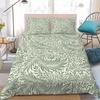 William Morris Neoclassical Floral Duvet Cover Set Home Style Bedding Soft Laundry Cotton Bed 3 Piece Set Student Dormitory Gift
