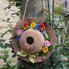 Decorative Outdoor Garden Straw Hat Bird's Nest Ornament