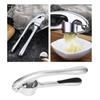 Zinc Alloy 304 Stainless Steel Garlic Press Manual Garlic Crusher Peel Garlic Cloves Mash Garlic Paste Crush Garlic