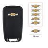 Samolepka s emblémem na dálkový klíč od auta Hliníková dekorace klíčů Nálepka pro Chevrolet Cruze Malibu Colorado Suburban Equinox Blazer Camaro