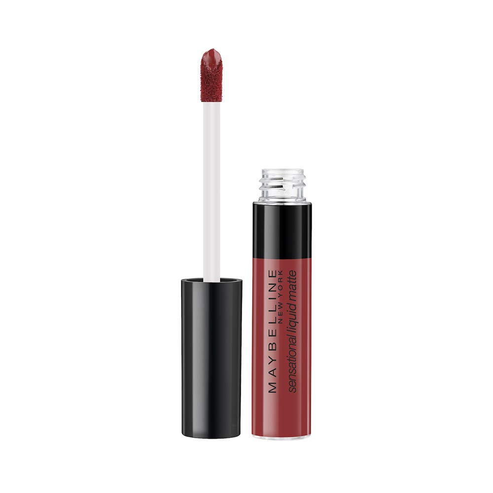 Maybelline New York Sensational Liquid Matte Lipstick Made Easy  7ml Pack of 1 Non-Sticky Long-Lasting Lip Color