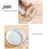 Sealed Jar with Silicon Seal 300/400/500/650ML Glass Screw Airtight Lid Large Capacity Clear Multifunctional Fruit Dry Goods Jam Nuts Grain
