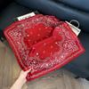 Silk scarf women's neck new scarf with coat 70 small square scarf scarf mother high-end scarf