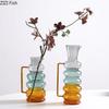Minimalism Bubble Circle Glass Vase Hydroponics Plant Pot Table Decoration Flowers Arrangement Floral Vases Room Aesthetic Decor