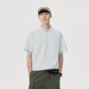 Stand-up Collar Half-Zip Short-Sleeve T-Shirt Summer Solid-Color Outdoor Sports Cooling Fashion Brand Top