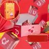 Papier Überraschung Hüpfbox Pop-Up Überraschung Spardose Neue Geschenkbox Geldexplosion Geschenkbox Weihnachten