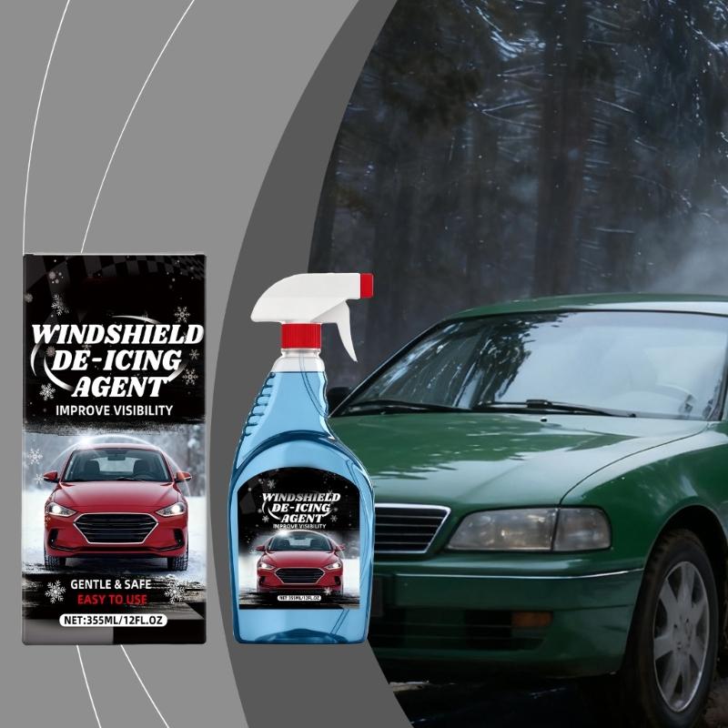 Car Deicer Sprayer Antifreeze For Car Window Effective Fast Acting Windshield Deicing Sprayer Frosts Melt